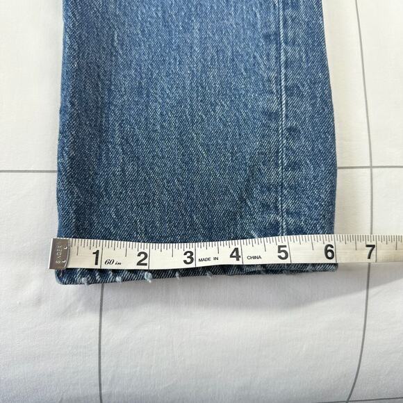 Madewell Jeans Womens 26 Petite Blue Curvy Perfect Vintage Decatur Wash Stretch - Picture 13 of 13